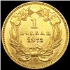 Image 2 : 1873 Rare Gold Dollar UNCIRCULATED