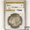 1878-S Morgan Silver Dollar PGA-MS61