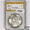 1899-O Morgan Silver Dollar PGA-MS65
