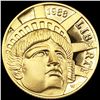 1986-W .24oz Gold $5 Liberty Eagle GEM PROOF