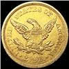 Image 2 : 1843 $2.50 Gold Quarter Eagle UNCIRCULATED