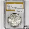 1880-CC Morgan Silver Dollar PGA-MS63