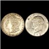 Image 1 : (2) Misc Silver Dollars UNCIRCULATED