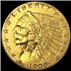 Image 1 : 1908 $2.50 Gold Quarter Eagle CLOSELY