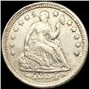 Image 1 : 1854 Arrows Seated Liberty Half Dime UNCIRCULATED