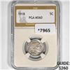 Image 1 : 1918 Buffalo Nickel PGA-MS60