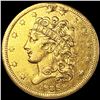 Image 1 : 1838 $5 Gold Half Eagle CLOSELY UNCIRCULATED