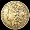 Image 1 : 1891-CC Morgan Silver Dollar NICELY CIRCULATED