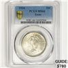 1934 Texas Half Dollar PCGS-MS66