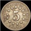Image 2 : 1869 Shield Nickel CLOSELY UNCIRCULATED