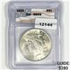 1922 Silver Peace Dollar ICG-MS65
