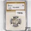 1917-S Buffalo Nickel PGA-MS60