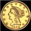 1853 $2.50 Gold Quarter Eagle UNCIRCULATED