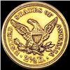 Image 2 : 1853 $2.50 Gold Quarter Eagle UNCIRCULATED