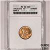 1942-D/D Wheat Cent ANACS-MS66 RED