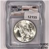 1922 Silver Peace Dollar ICG-MS65