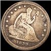 Image 1 : 1839 Seated Liberty Quarter NICELY CIRCULATED