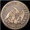 Image 2 : 1839 Seated Liberty Quarter NICELY CIRCULATED