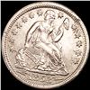 Image 1 : 1853 Arrows Seated Liberty Dime UNCIRCULATED