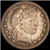 Image 1 : 1909-S Barber Quarter NICELY CIRCULATED