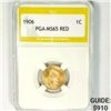 Image 1 : 1906 Indian Head Cent PGA-MS65 RED