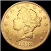 Image 1 : 1878 $20 Gold Double Eagle UNCIRCULATED