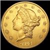 1905 $20 Gold Double Eagle UNCIRCULATED