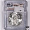 1885 Morgan Silver Dollar ICG-MS65
