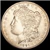 Image 1 : 1891 Morgan Silver Dollar CLOSELY UNCIRCULATED