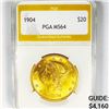 Image 1 : 1904 $20 Gold Double Eagle PGA-MS64