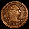 Image 1 : 1863 Civil War Token LIGHTLY CIRCULATED