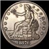Image 1 : 1876 Silver Trade Dollar CLOSELY UNCIRCULATED