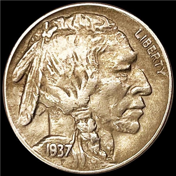1937-D 3-Leg Buffalo Nickel CLOSELY UNCIRCULATED