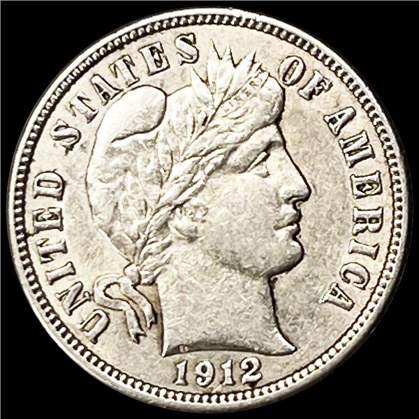 1912 Barber Dime CLOSELY UNCIRCULATED