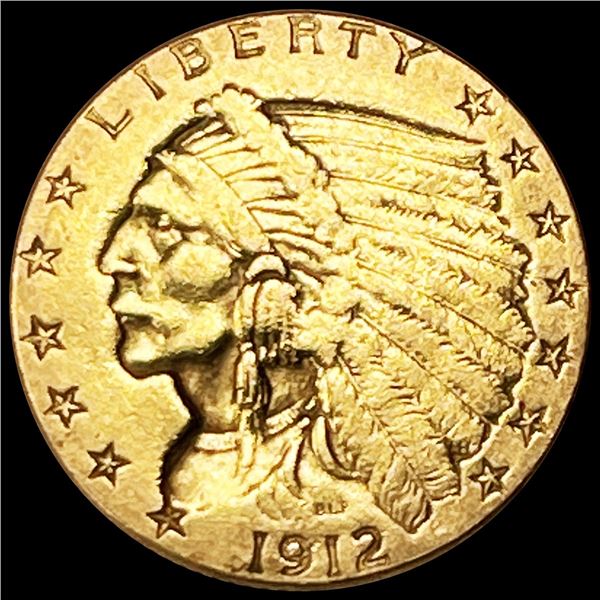 1912 $2.50 Gold Quarter Eagle CLOSELY