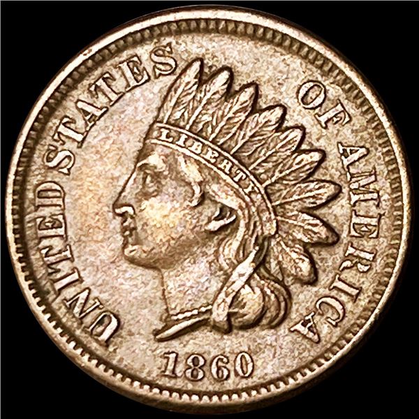 1860 Indian Head Cent CLOSELY UNCIRCULATED