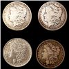 Image 1 : (4) Morgan Silver Dollars NICELY CIRCULATED