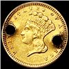 Image 1 : 1862 Rare Gold Dollar UNCIRCULATED