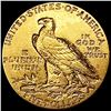 Image 2 : 1909 $5 Gold Half Eagle CLOSELY UNCIRCULATED