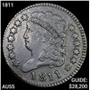 1811 Classic Head Half Cent CHOICE AU