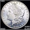 1893 Morgan Silver Dollar CHOICE BU