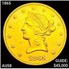 1865 $10 Gold Eagle CHOICE AU