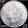 1896-S Morgan Silver Dollar CHOICE BU