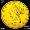 1903-O $10 Gold Eagle CHOICE BU