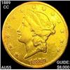 1889-CC $20 Gold Double Eagle CHOICE AU