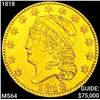 1818 $5 Gold Half Eagle CHOICE BU