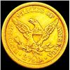 Image 2 : 1869-S $2.50 Gold Quarter Eagle CHOICE AU
