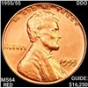1955/55 DDO Lincoln Wheat Cent CHOICE BU RED