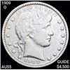 1909-O Barber Quarter CHOICE AU