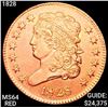 1828 Classic Head Half Cent CHOICE BU RED